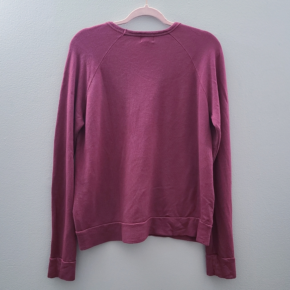 Sundry Loved Raspberry Sweatshirt - Picture 2 of 7